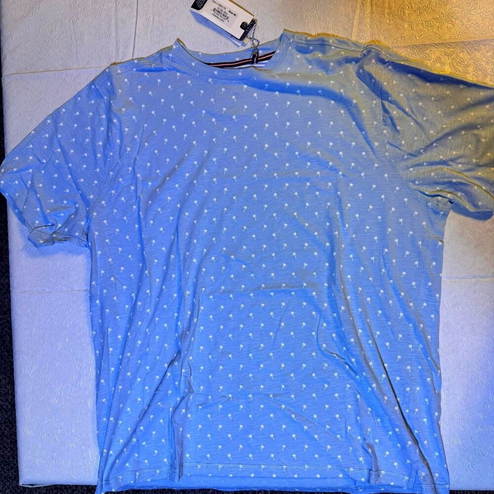 Sky Blue Palm Tree T-Shirt